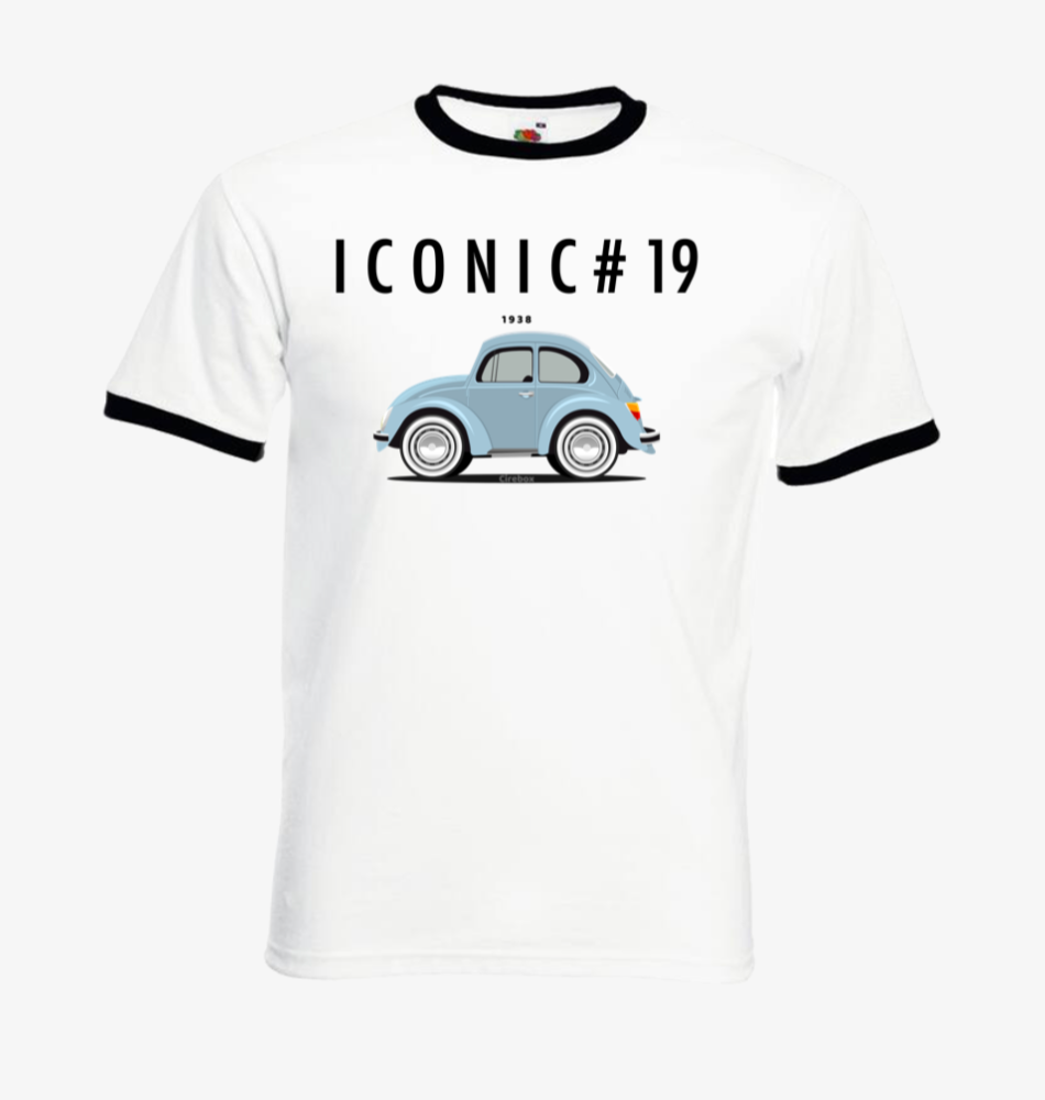 Haut Manches Courtes Rouge Coccinelle - Taille 46, 100% Coton, Occasion Très Bon état