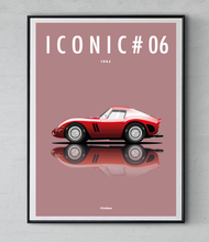 Charger l&#39;image dans la galerie, Affiche ICONIC FERRARI 250 GTO
