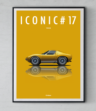 Charger l&#39;image dans la galerie, Affiche ICONIC LAMBORGHINI MIURA
