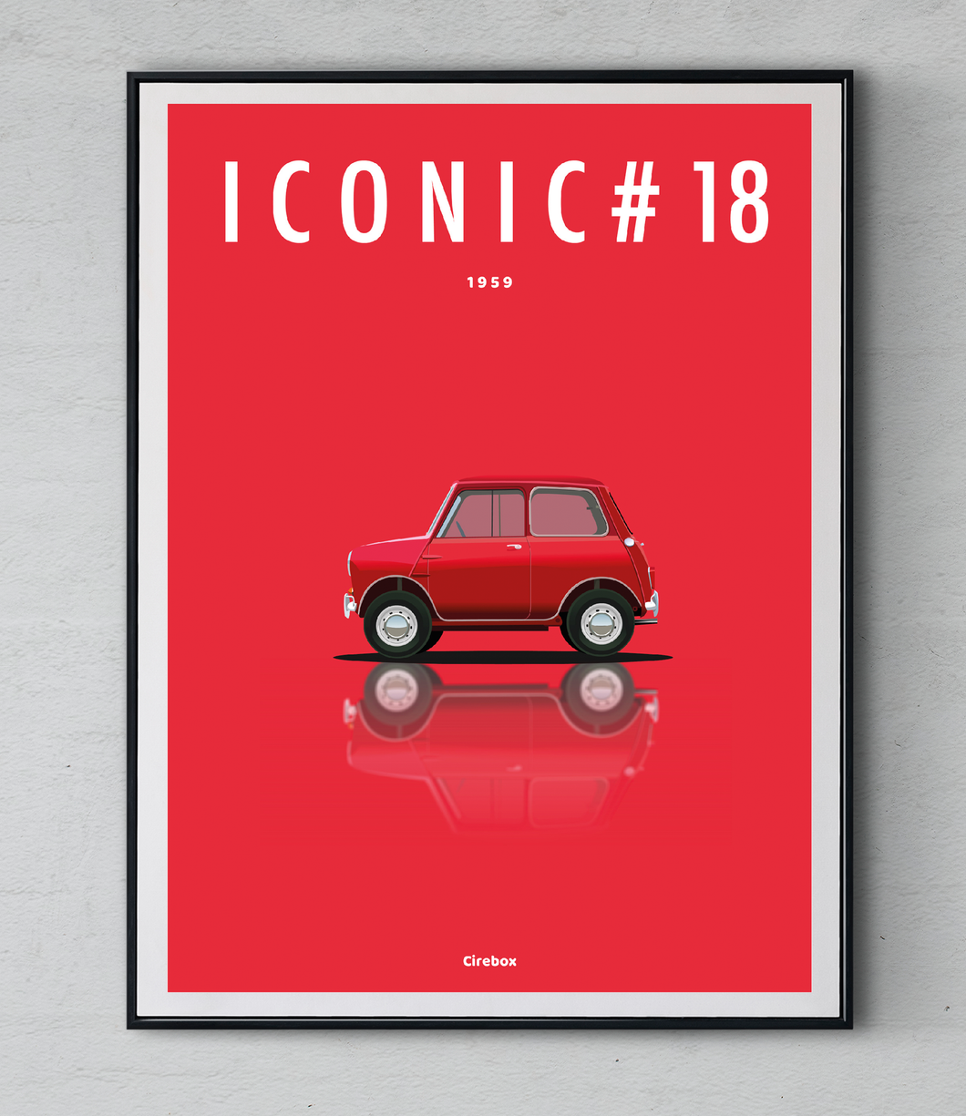 Affiche ICONIC AUSTIN MINI