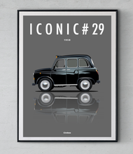 Charger l&#39;image dans la galerie, Affiche ICONIC LONDON CAB FX4
