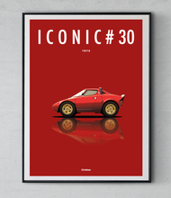 Charger l&#39;image dans la galerie, Affiche ICONIC LANCIA STRATOS
