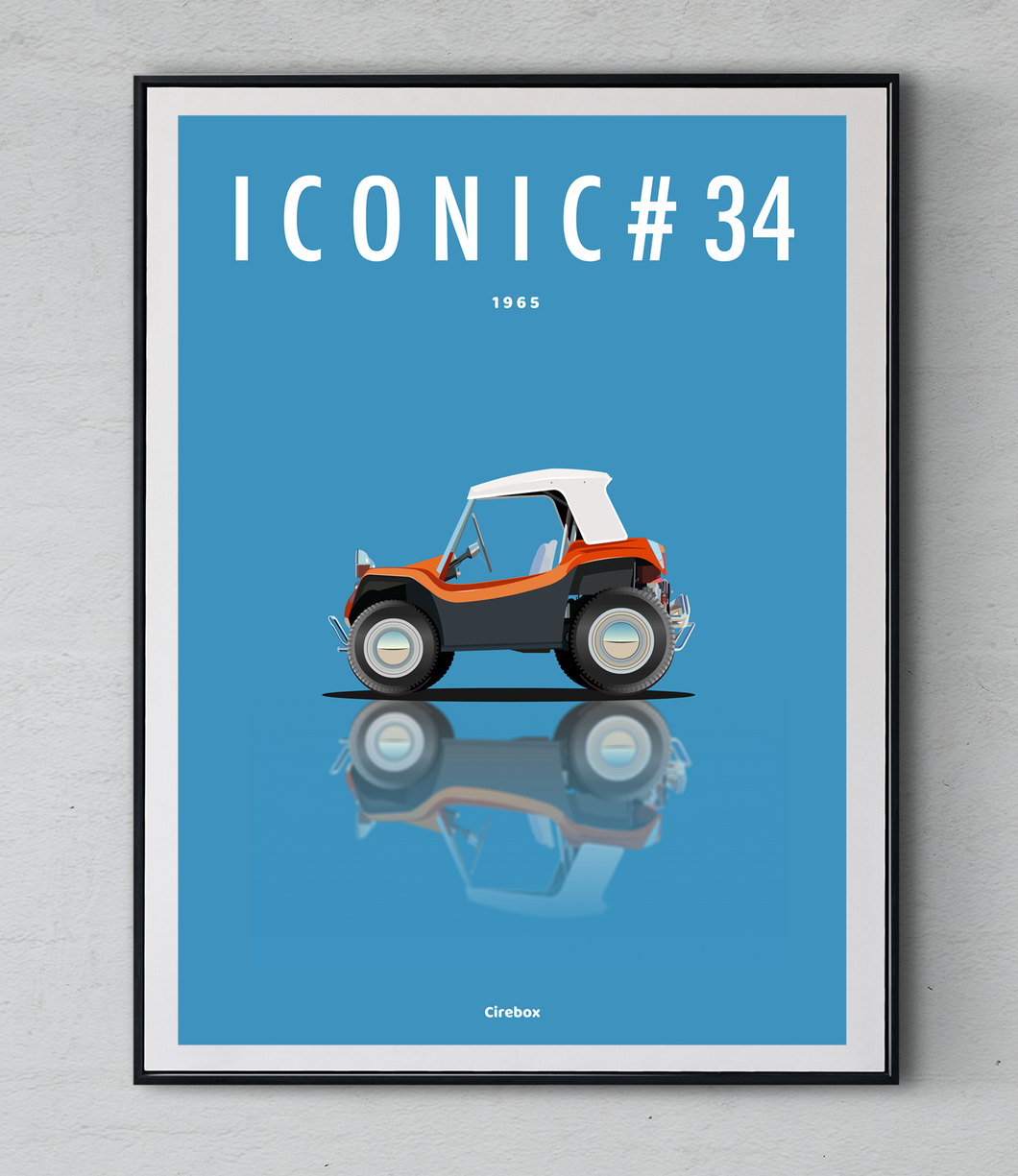 Affiche ICONIC MEYERS MANX Buggy