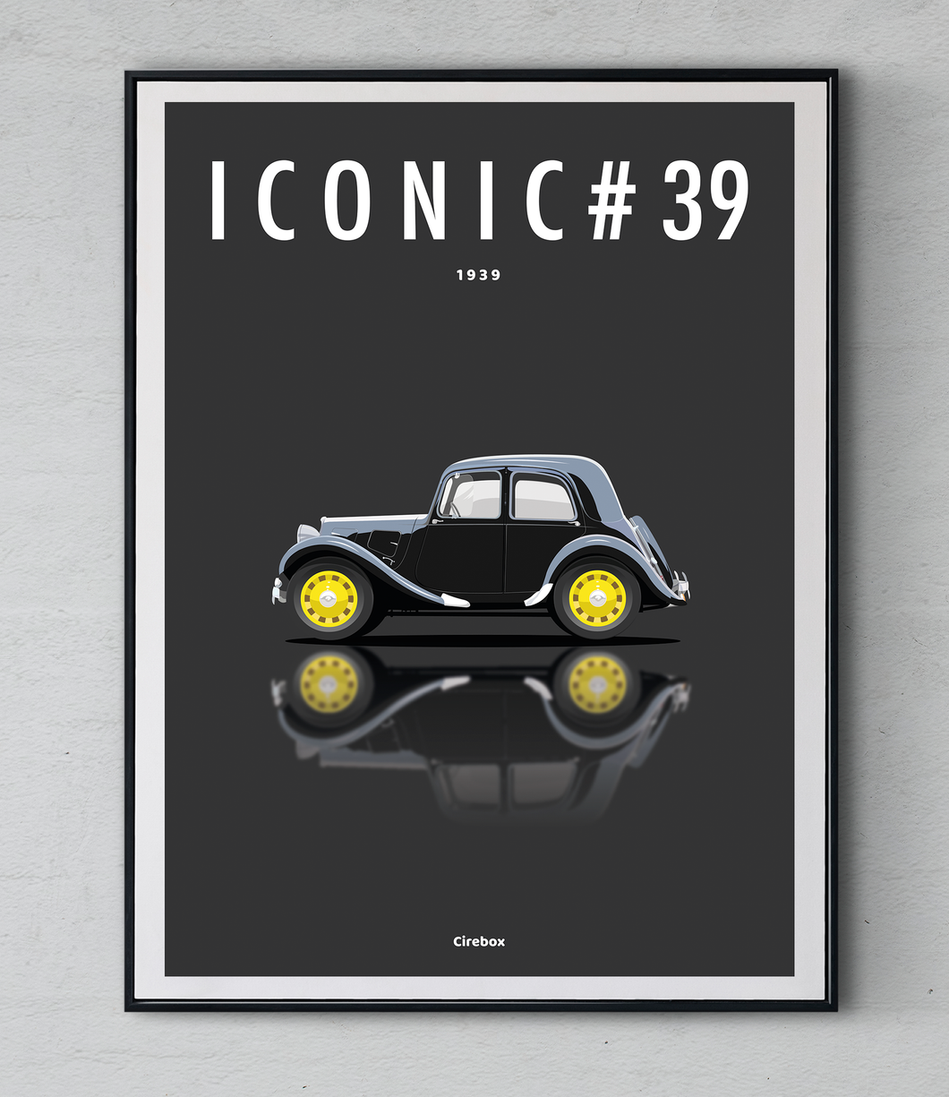 Affiche ICONIC CITROËN Traction 11