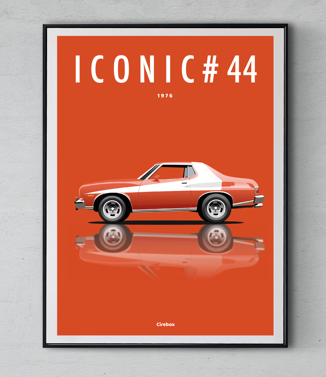 Affiche ICONIC FORD Torino