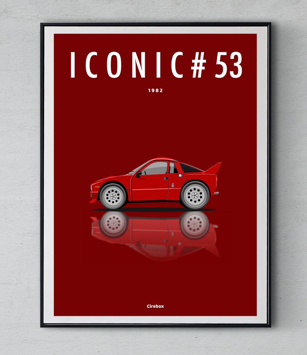 Affiche ICONIC LANCIA 037