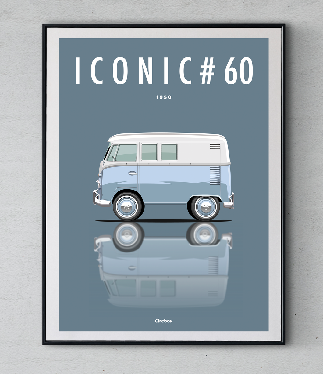 Affiche ICONIC Kombi VOLKSWAGEN