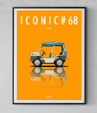 Charger l&#39;image dans la galerie, Affiche ICONIC MINI MOKE
