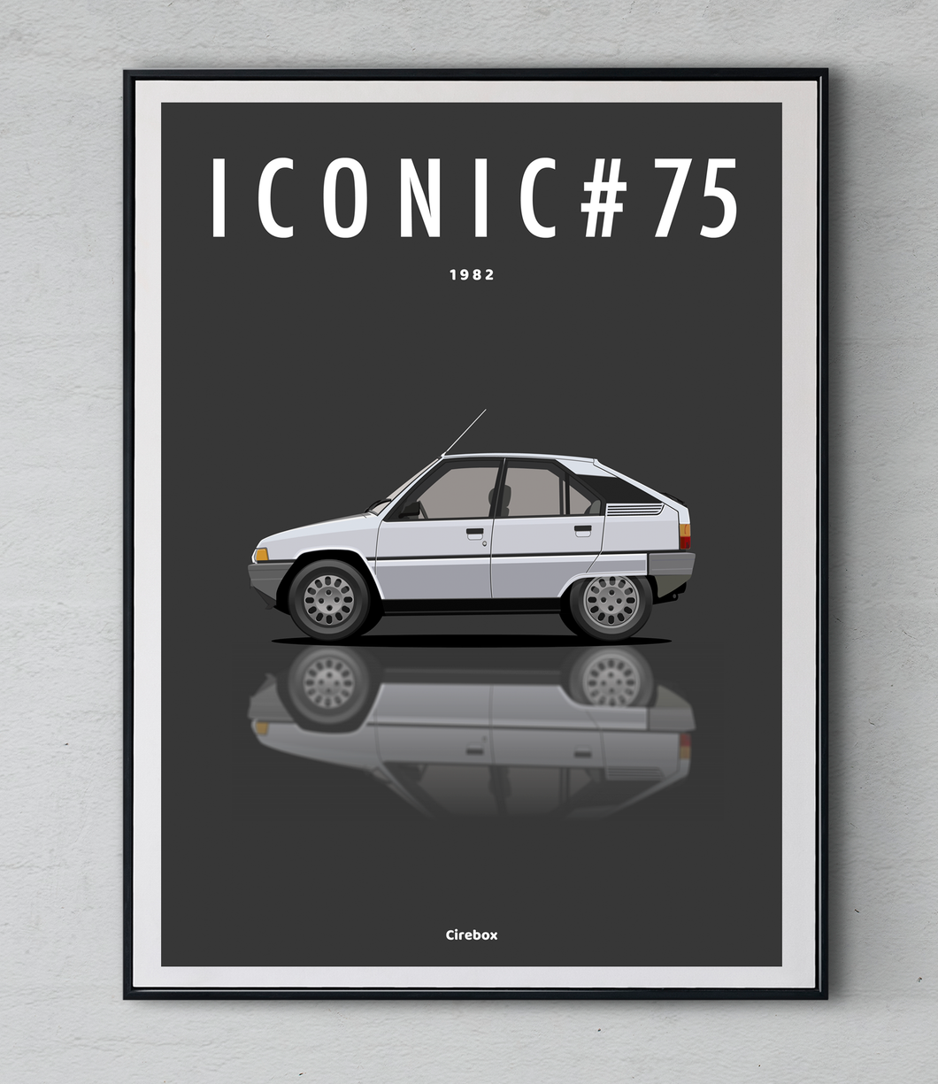 Affiche ICONIC CITROËN BX