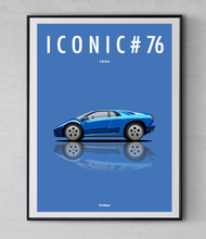 Charger l&#39;image dans la galerie, Affiche ICONIC LAMBORGHINI DIABLO
