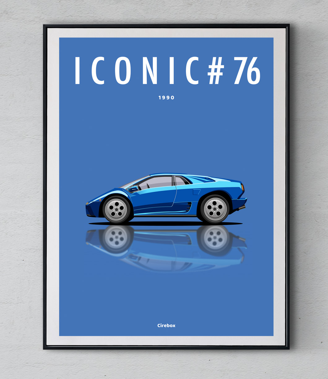 Affiche ICONIC LAMBORGHINI DIABLO