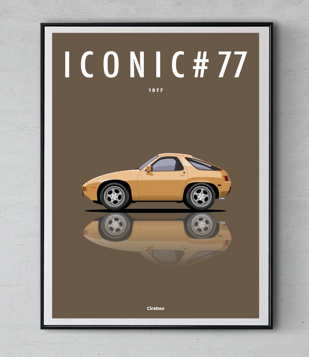 Affiche ICONIC PORSCHE 928