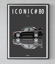 Charger l&#39;image dans la galerie, Affiche ICONIC MERCEDES 190 EVO II
