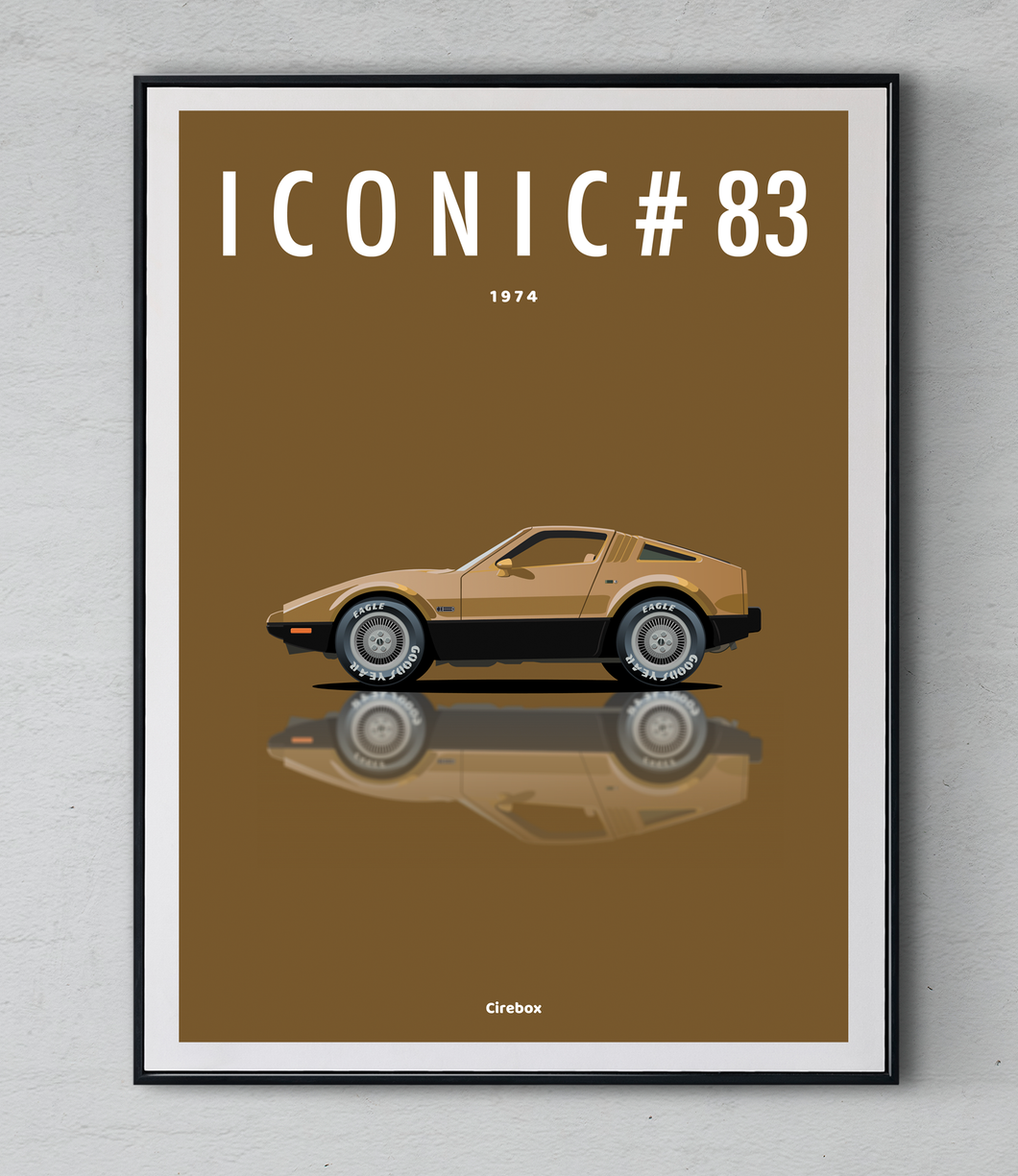 Affiche ICONIC BRICKLIN SV-1