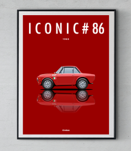 Charger l&#39;image dans la galerie, Affiche ICONIC LANCIA Fulvia Coupé
