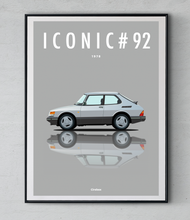 Charger l&#39;image dans la galerie, Affiche ICONIC SAAB 900
