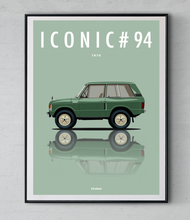 Charger l&#39;image dans la galerie, Affiche ICONIC RANGE ROVER Classic
