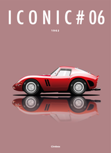 Charger l&#39;image dans la galerie, Affiche ICONIC FERRARI 250 GTO
