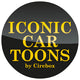 ICONIC CAR TOONS by Cirebox
