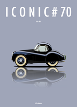 Charger l&#39;image dans la galerie, Affiche ICONIC JAGUAR XK120
