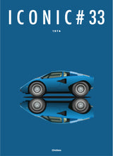 Charger l&#39;image dans la galerie, Affiche ICONIC LAMBORGHINI COUNTACH
