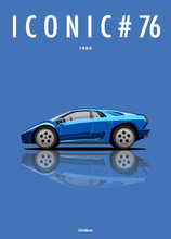 Charger l&#39;image dans la galerie, Affiche ICONIC LAMBORGHINI DIABLO
