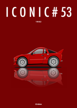 Charger l&#39;image dans la galerie, Affiche ICONIC LANCIA 037
