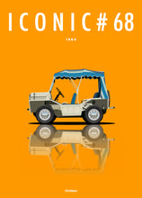 Charger l&#39;image dans la galerie, Affiche ICONIC MINI MOKE

