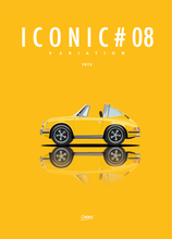 Charger l'image dans la galerie, Tableau ICONIC #08C PORSCHE 911 TARGA FOREX 5mm
