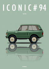 Charger l&#39;image dans la galerie, Affiche ICONIC RANGE ROVER Classic
