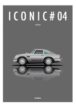 Charger l&#39;image dans la galerie, Affiche ICONIC ASTON MARTIN DB5
